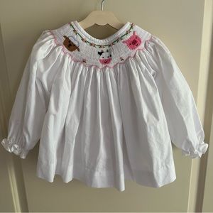 Cecil and Lou embroidered farm animal top. Size 3. EUC.